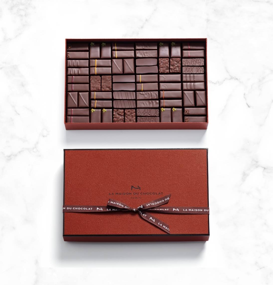 Coffret Maison Dark Chocolate 60 Pieces - La Maison du Chocolat