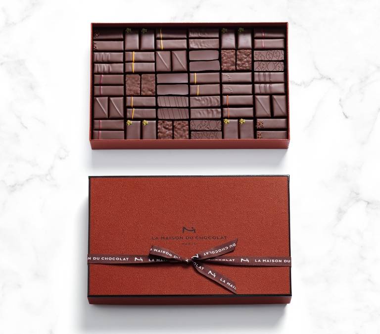Coffret Maison Dark Chocolate 60 Pieces - La Maison du Chocolat
