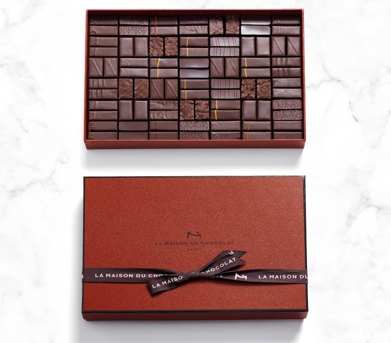 Coffret Maison Dark Chocolate 84 Pieces - La Maison du Chocolat