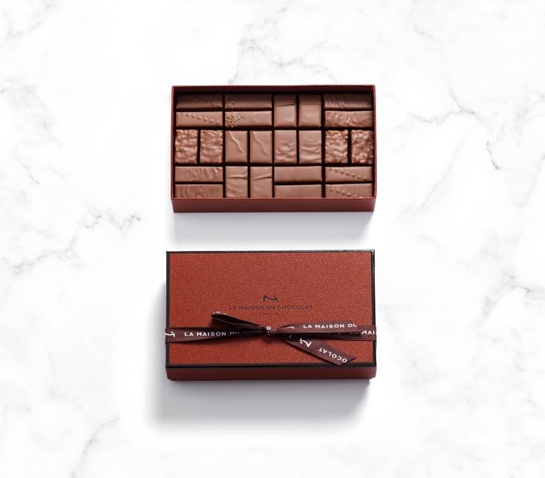 Coffret Maison Milk Chocolate 24 Pieces - La Maison du Chocolat