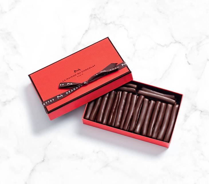 Orangettes Gift Box 230g - La Maison du Chocolat