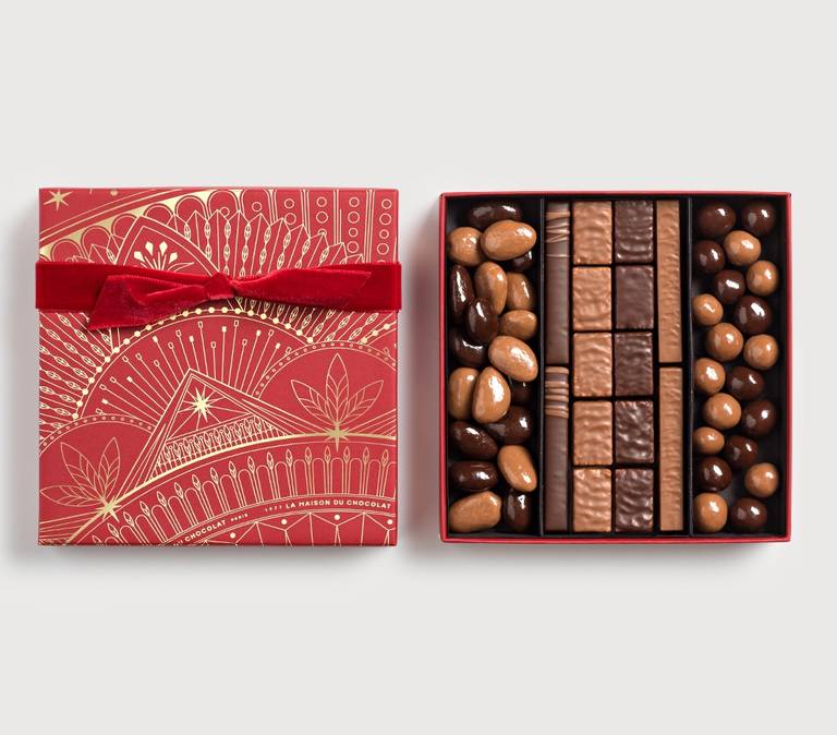 Christmas Craquant Chocolate Gift Box 240g