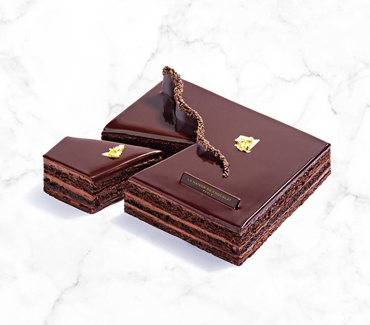 Dark Chocolate Mousse Cake NYC - La Maison du Chocolat