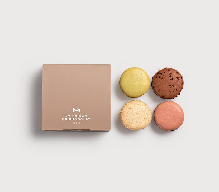 Macarons Case 4 pieces