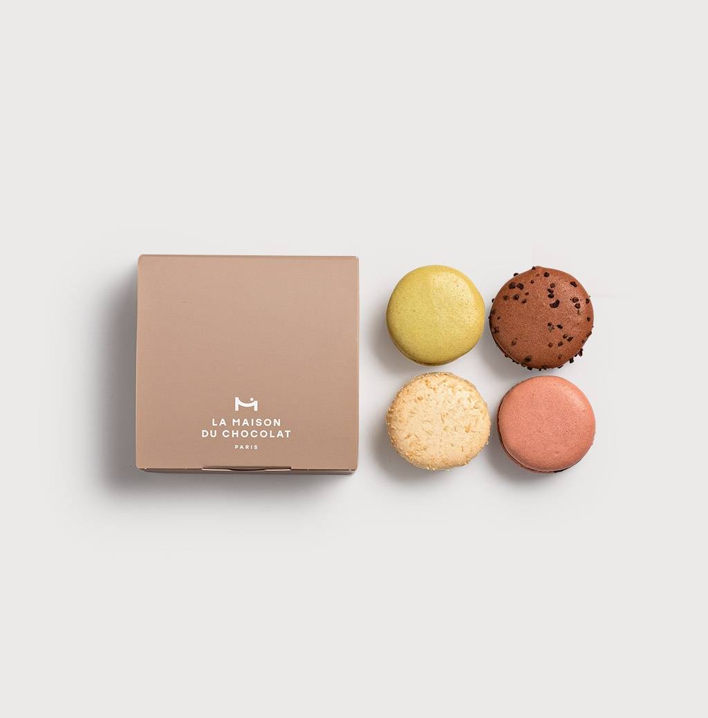 Macarons\u0020Case\u00204\u0020pieces