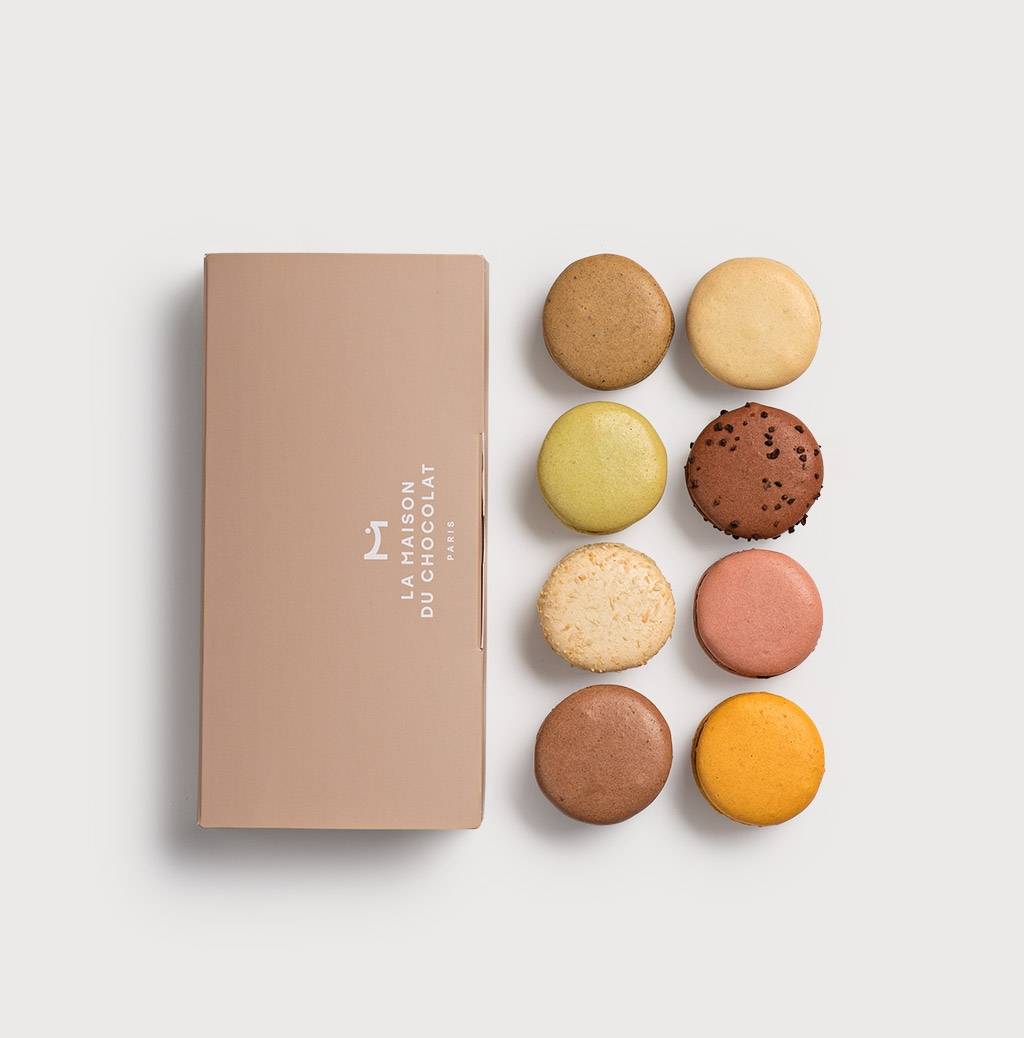 Macarons Case 8 pieces
