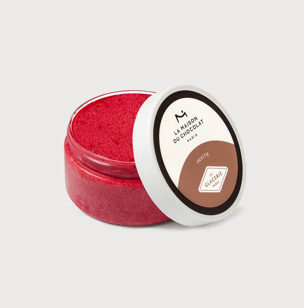 Sorbet plein fruit framboise