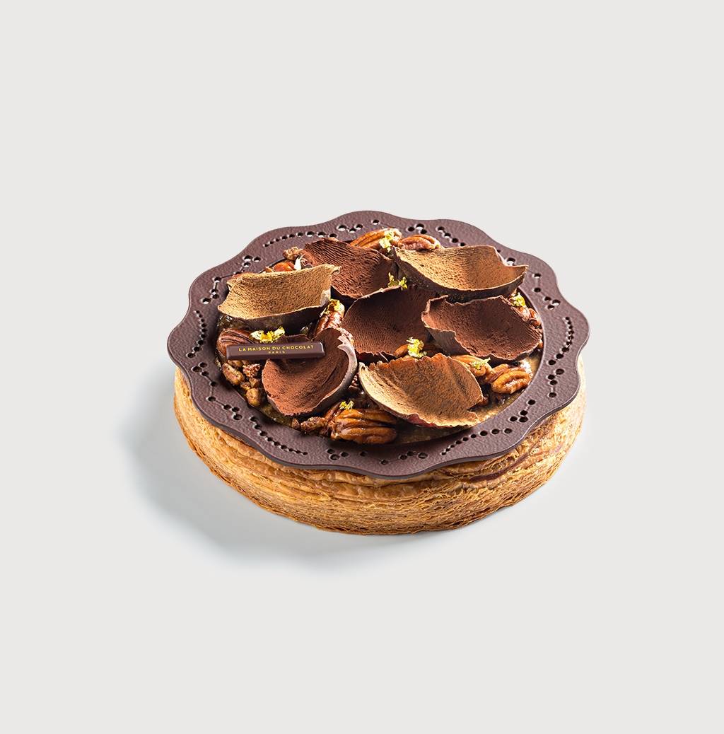 Carya Signature Galette on a grey background