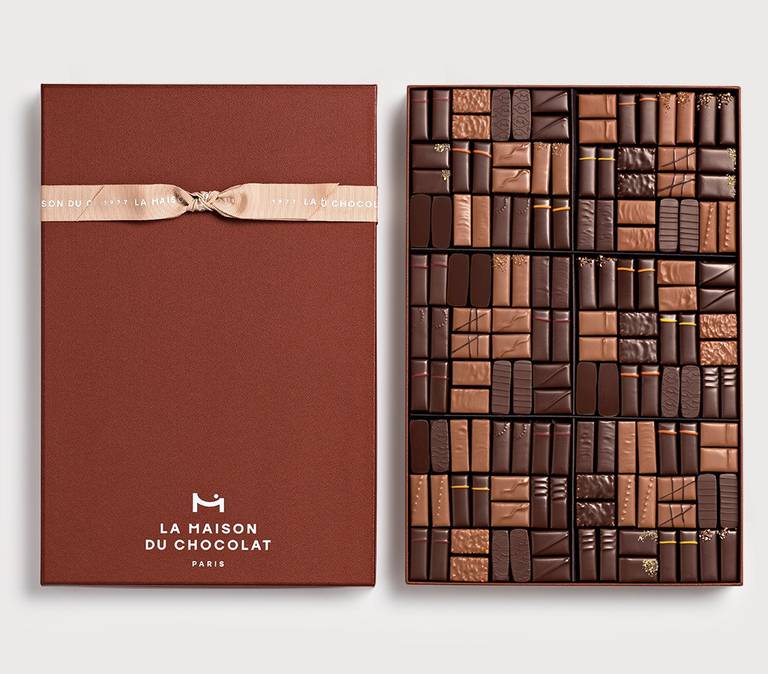 Luxury Milk and Dark Chocolate Gift Box 144pcs - La Maison du Chocolat