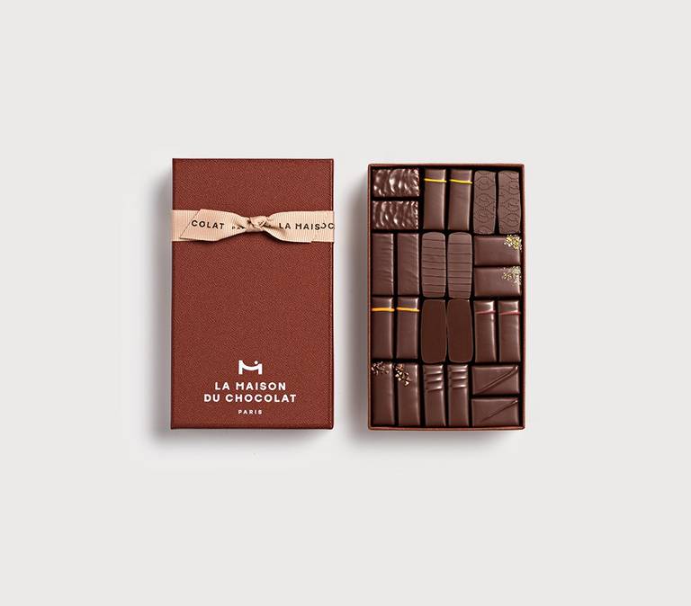 Coffret Maison Dark Chocolate 24 Pieces - La Maison du Chocolat