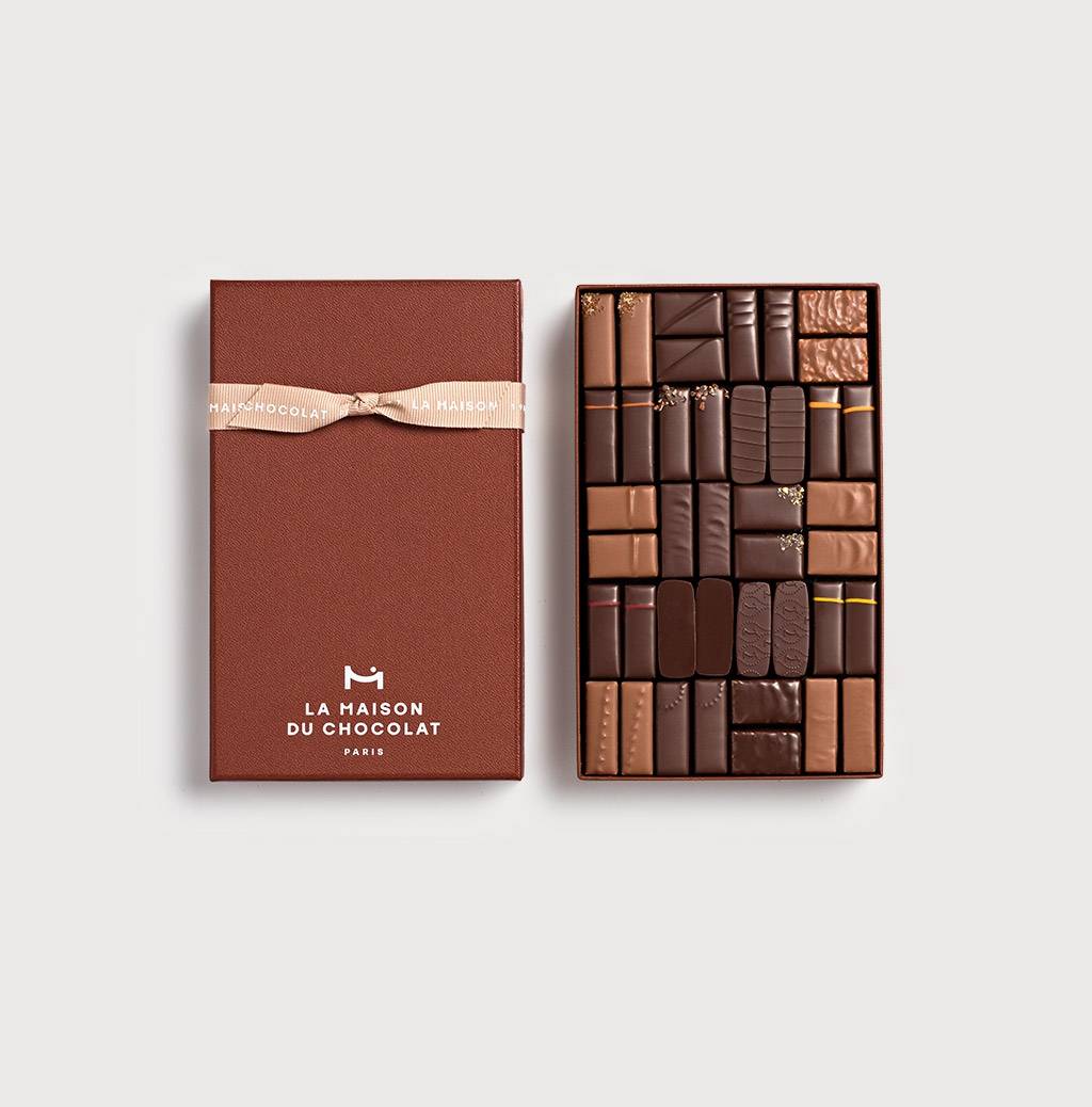 Coffret\u0020Maison\u0020Noir\u0020et\u0020Lait\u002040\u0020chocolats