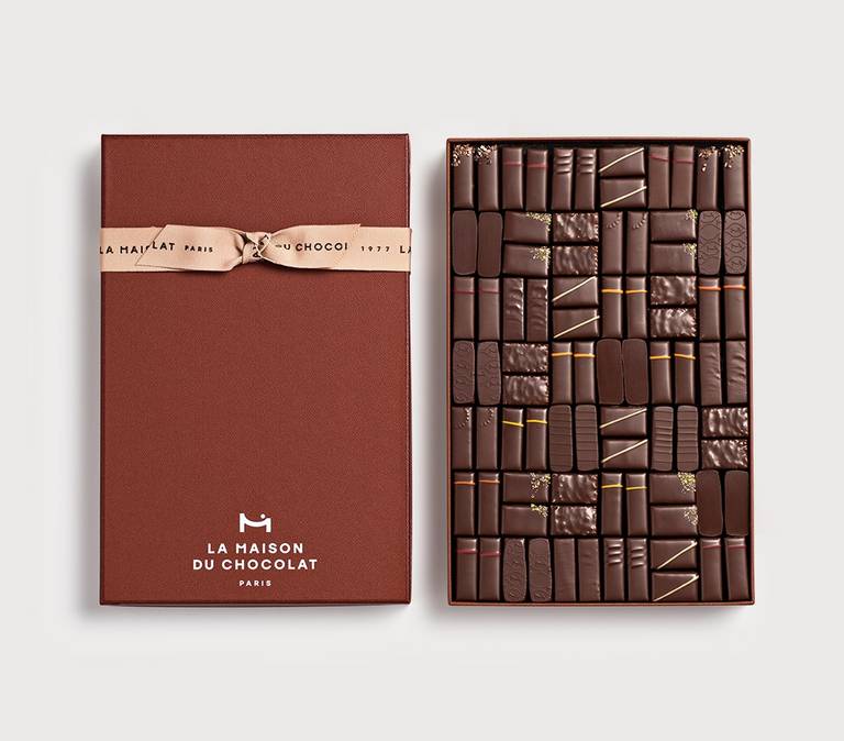 Coffret Maison Noir 84 chocolats