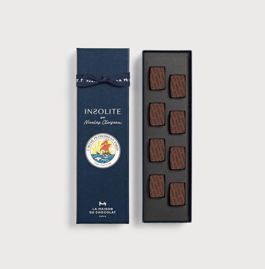 Coffret de chocolats Insolite Caviar