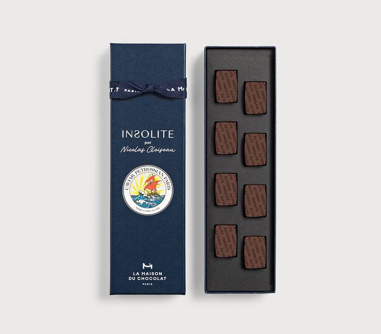 Coffret de chocolats Insolite Caviar