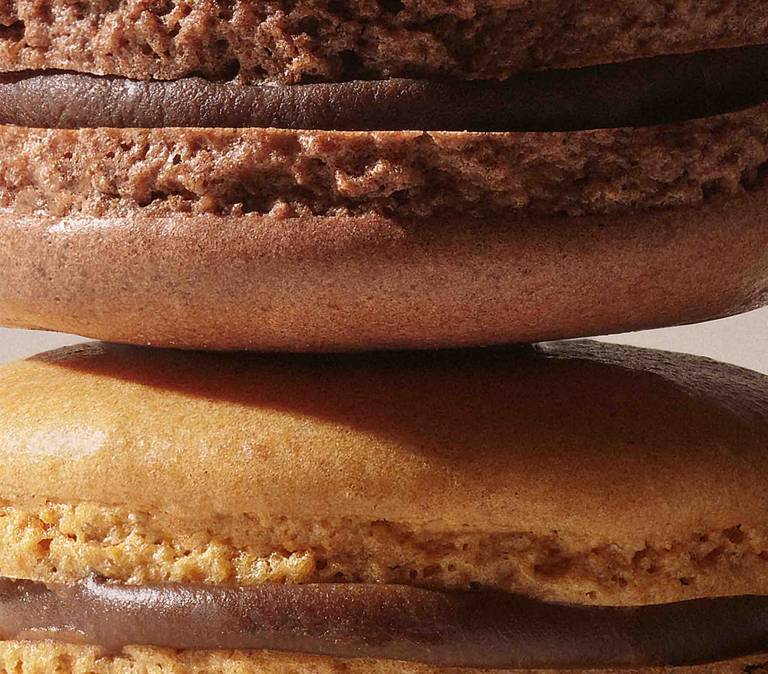 Chocolate Filled Macarons