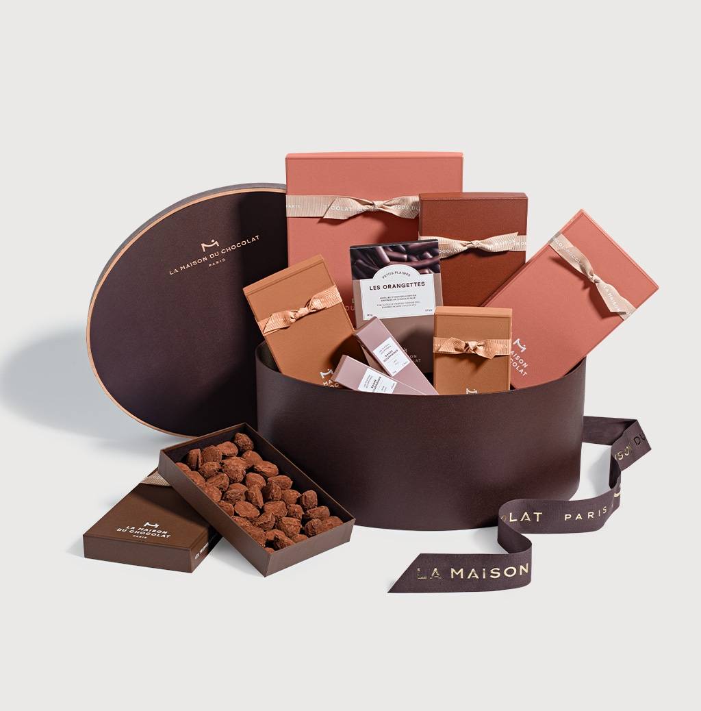 Madeleine Signature Gift Box on a gray background