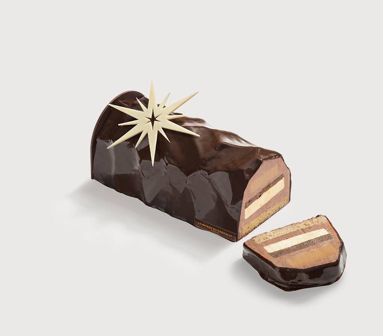 Maracuja Buche de Noel Large - La Maison du Chocolat