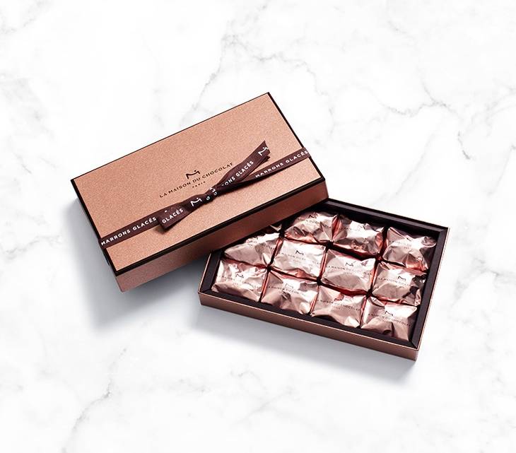Marron Glacé 12 Pieces - La Maison du Chocolat