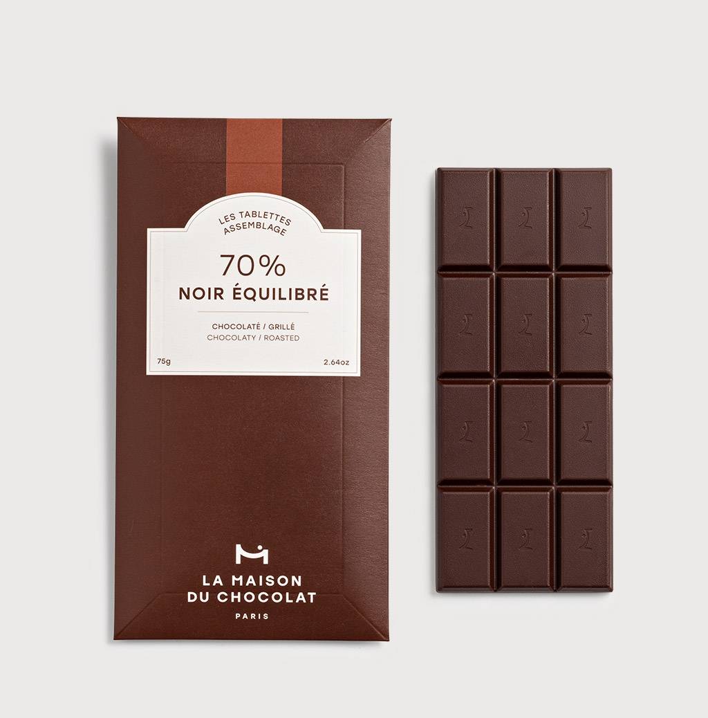 Tablette Chocolat Noir Equilibré 70%