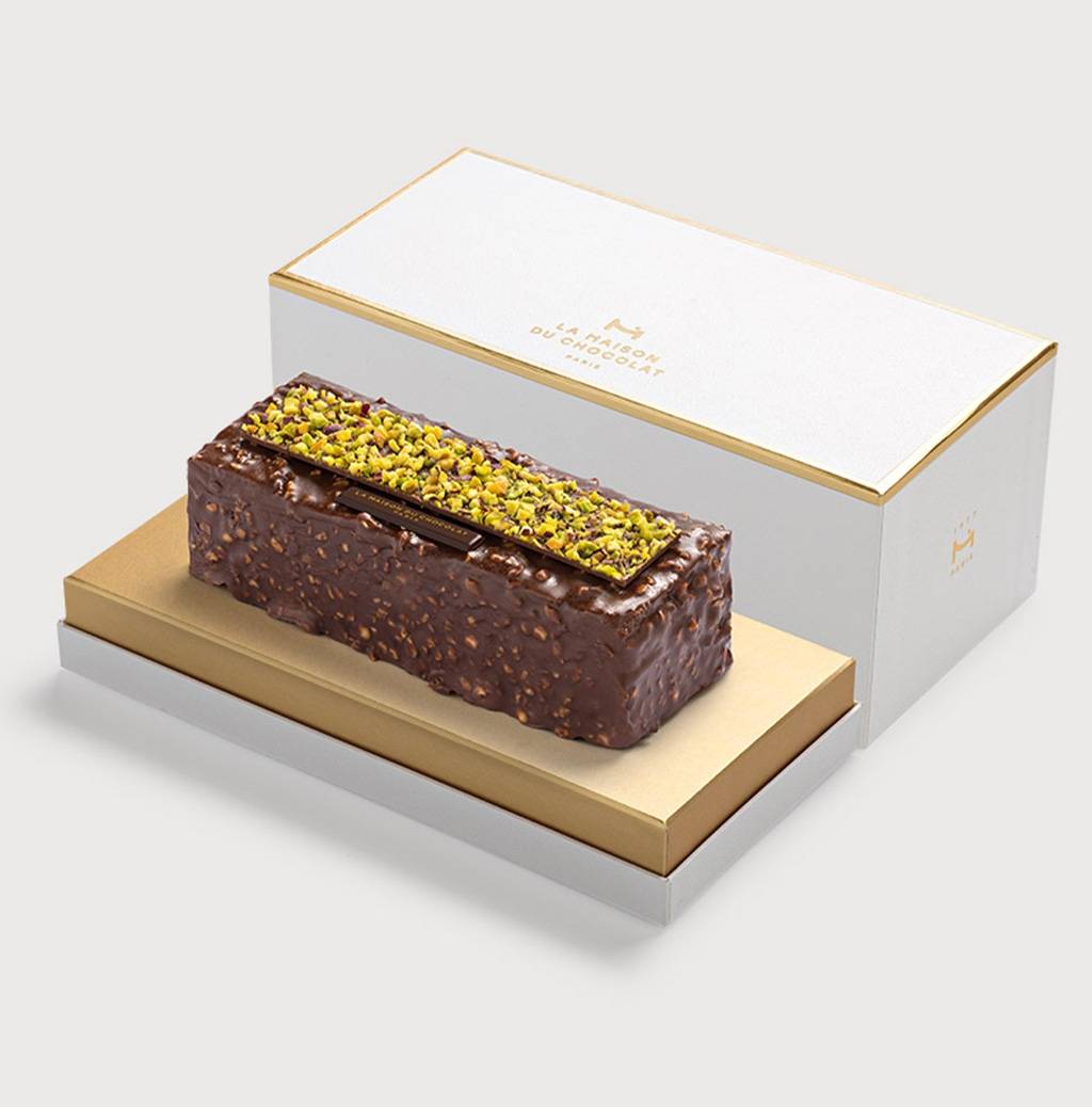 Gâteau Maison Jolika sur fond gris