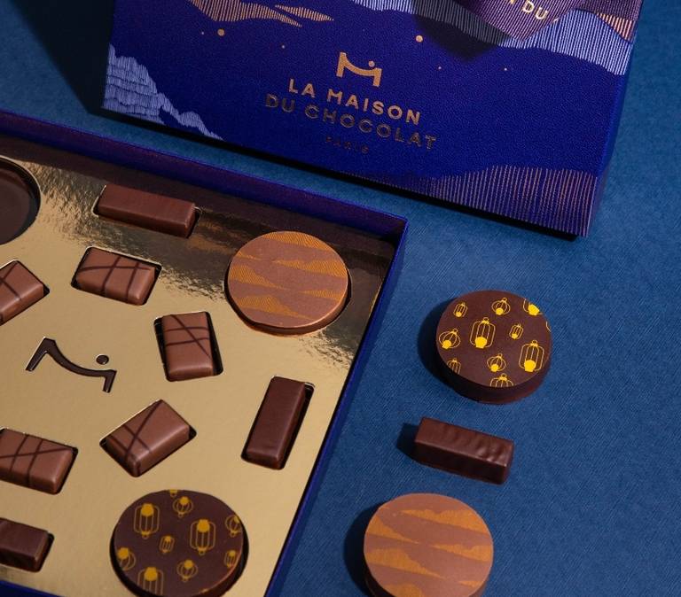 Golden Lantern Gift Box - La Maison du Chocolat