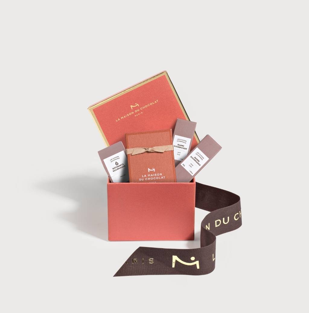 Marais Signature Gift Box on a gray background