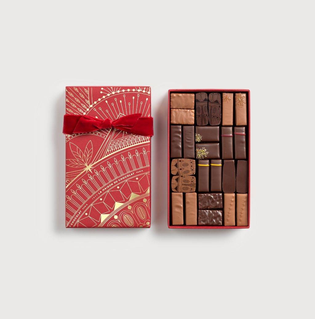 Haussmann Gift Box 24 pieces on a gray background