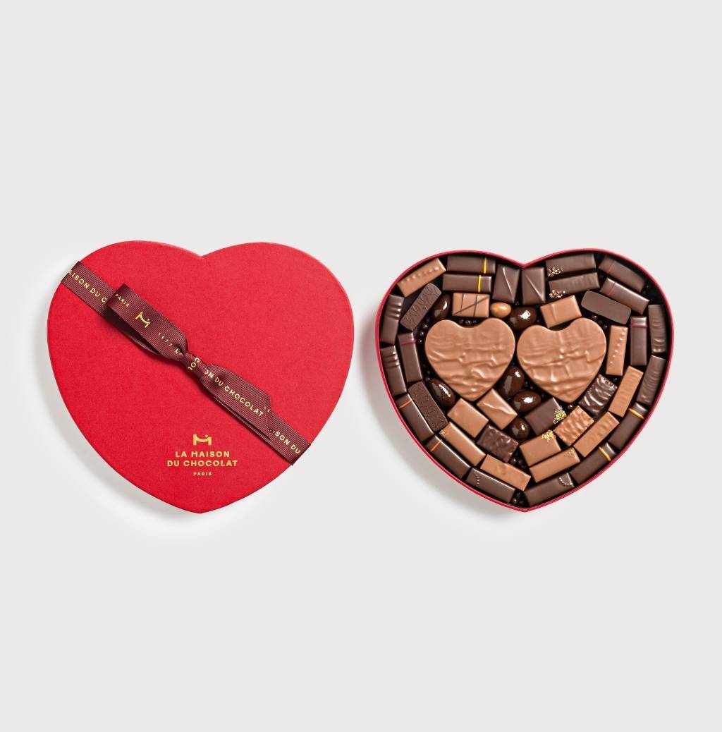 Heart Gift Box Large on a gray background