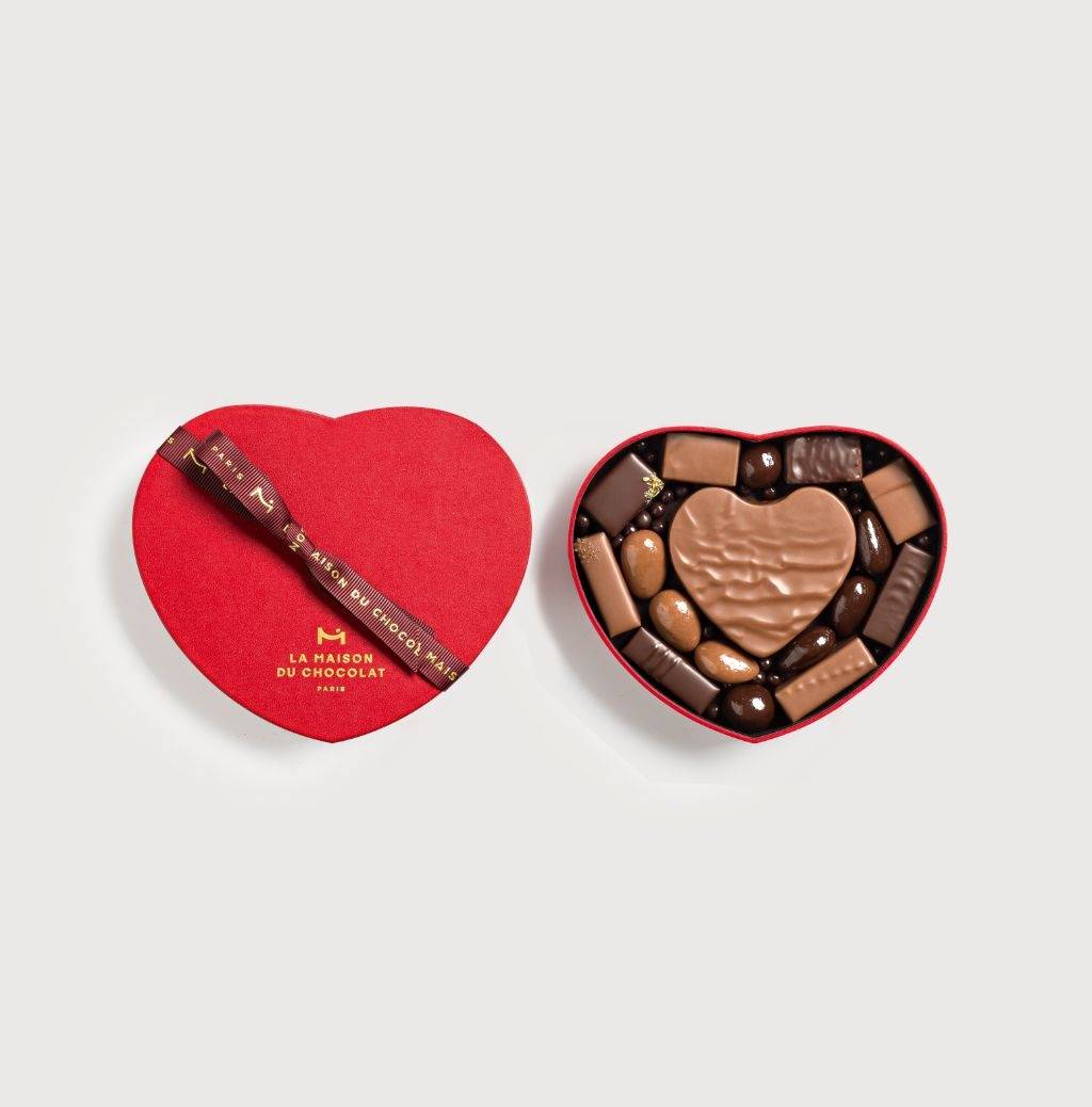 Heart Gift Box Small on a gray background