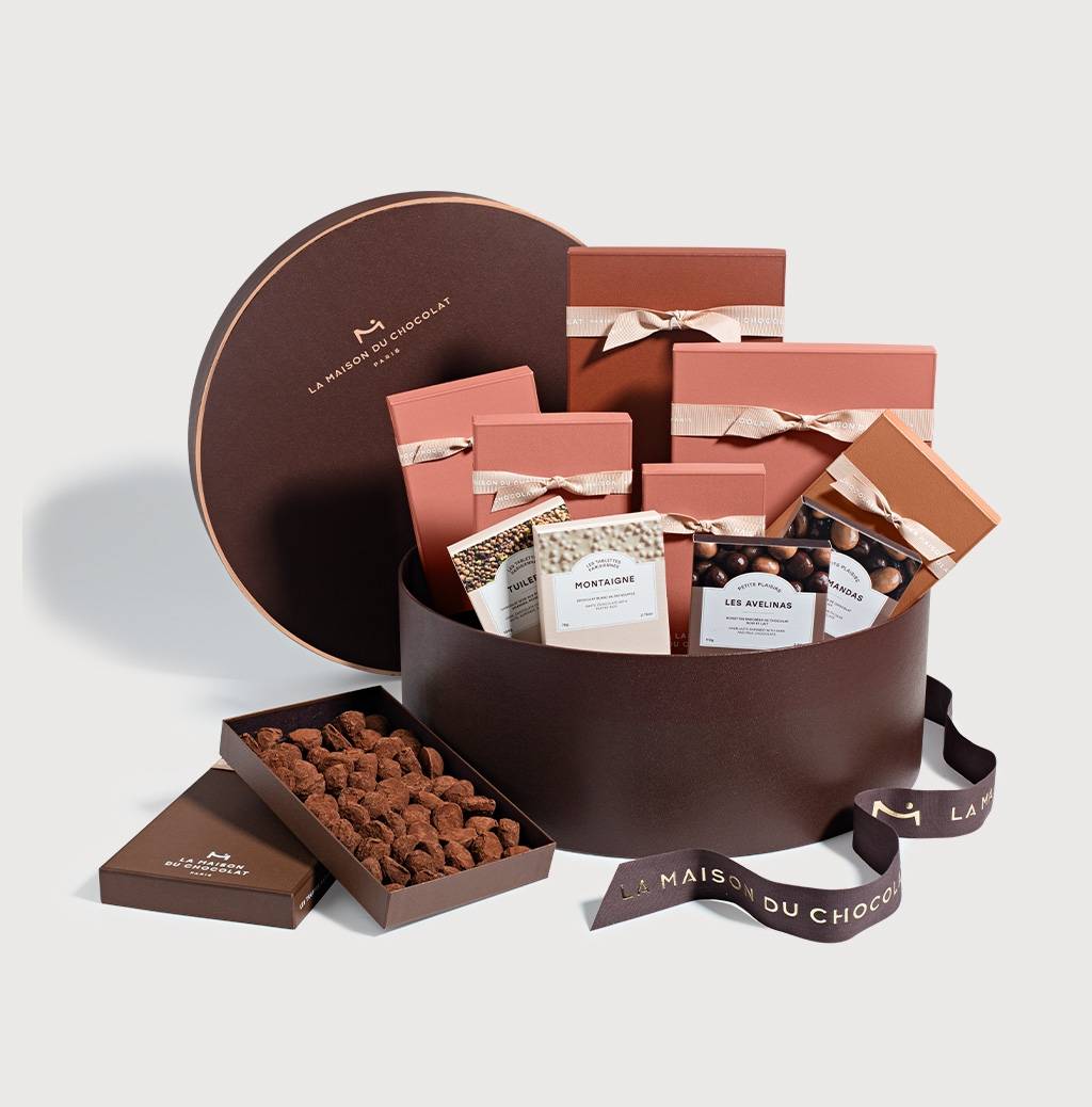 Rockefeller Signature Gift Box on a gray background