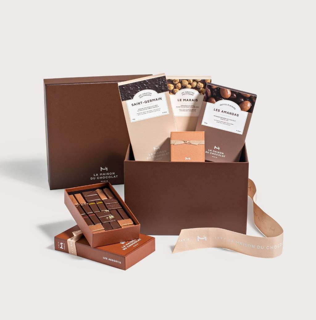 Saint Germain Signature Gift Box on a gray background