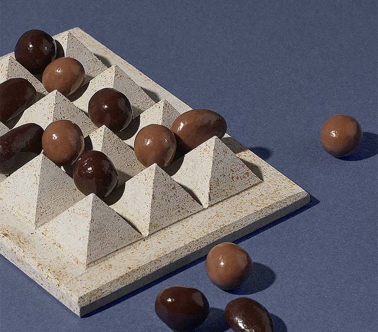 Mise en scène élégante des etui Amandas