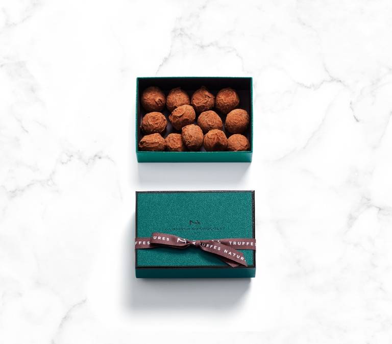 Dark Chocolate Truffles Gift Box 13 Pieces - La Maison du Chocolat