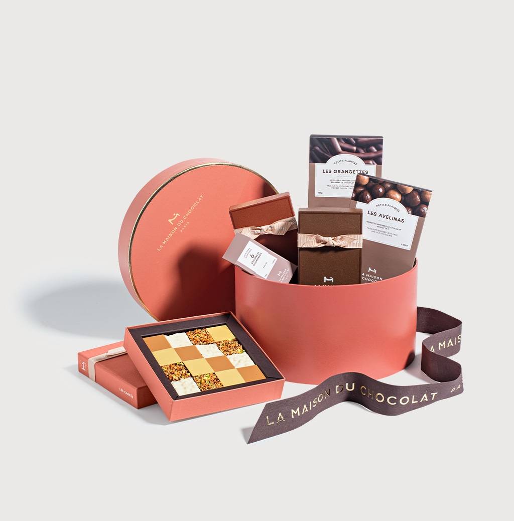 Tuileries Signature Gift Box on a gray background