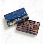 Christmas Gift Box Dark and Milk 24 chocolates