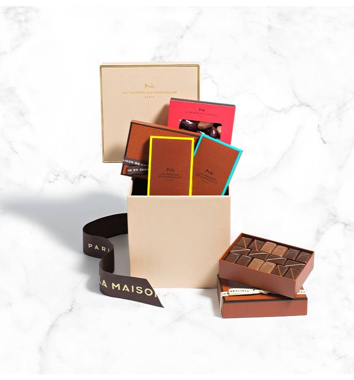 Boite Cadeau Bir-Hakeim - Assortiment chocolats à offrir - La