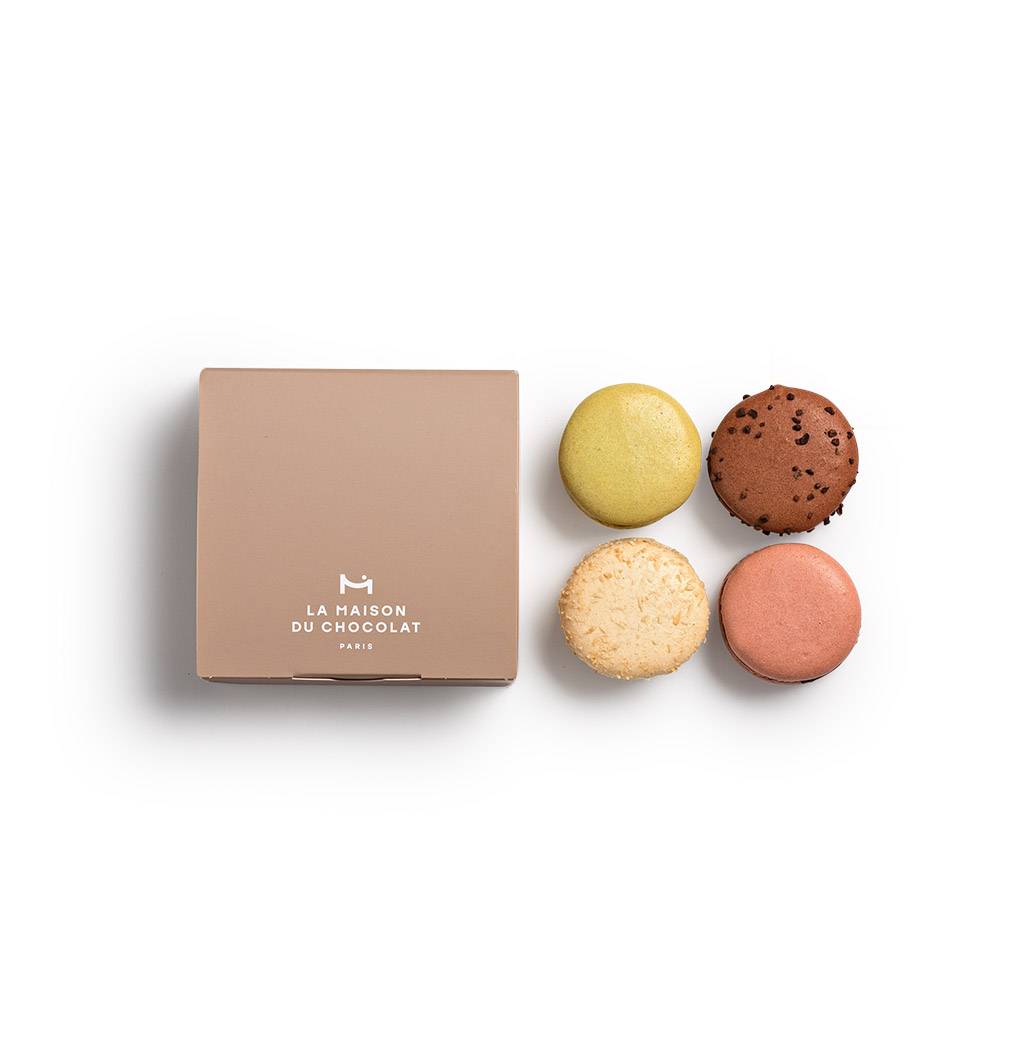 Macarons Case 4 pieces
