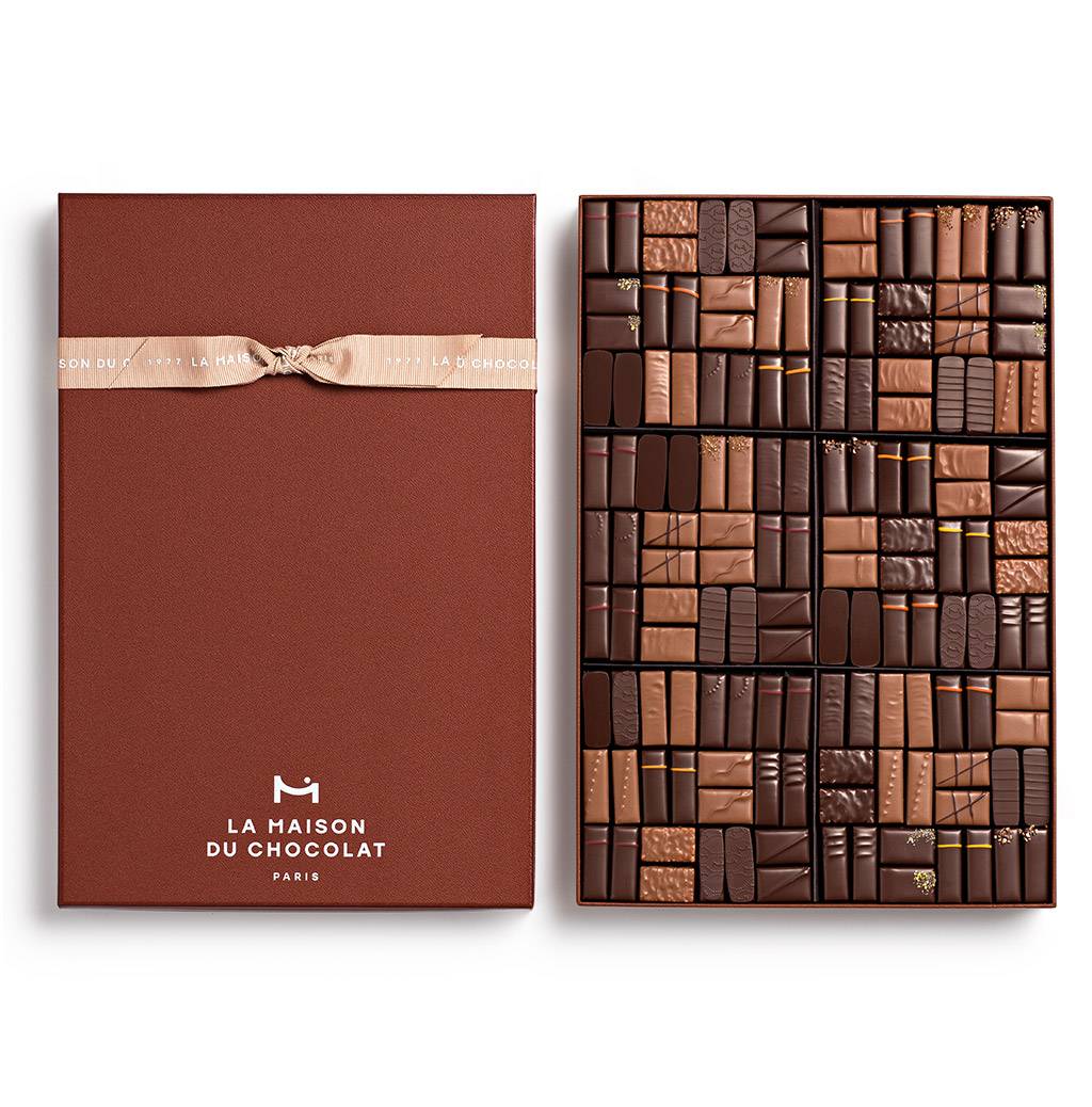 Coffret Maison Noir et Lait 144 chocolats