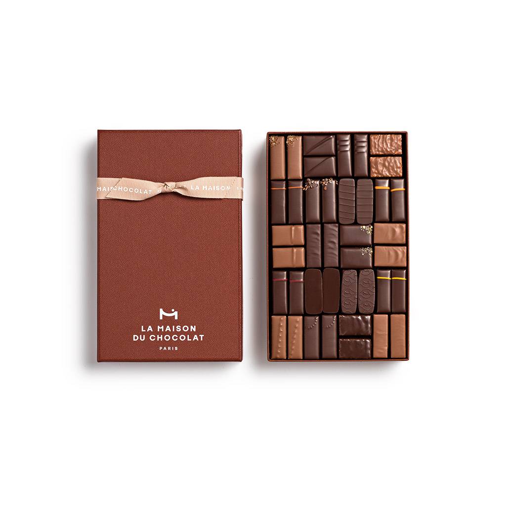 Coffret Maison Noir et Lait 40 chocolats