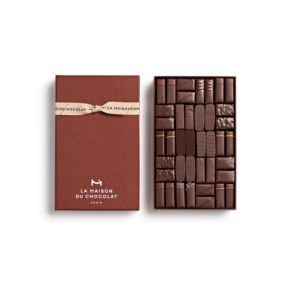 Coffret Maison Noir 40 chocolats