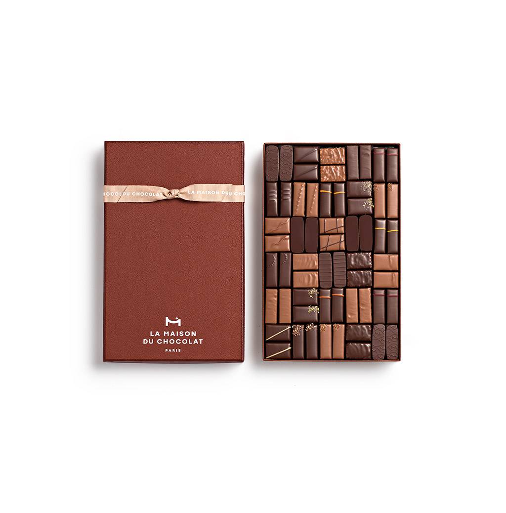 Coffret Maison Noir et Lait 60 chocolats