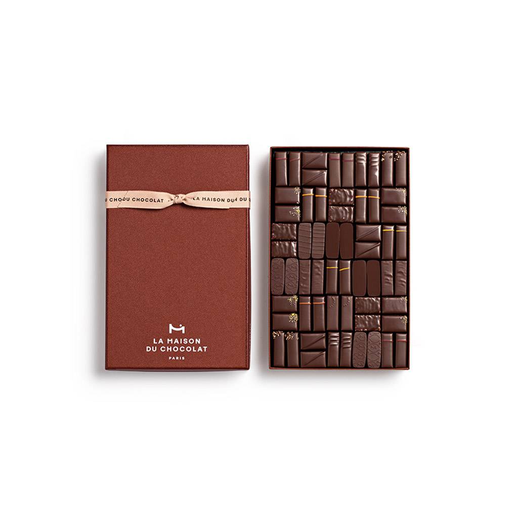 Coffret Maison Noir 60 chocolats