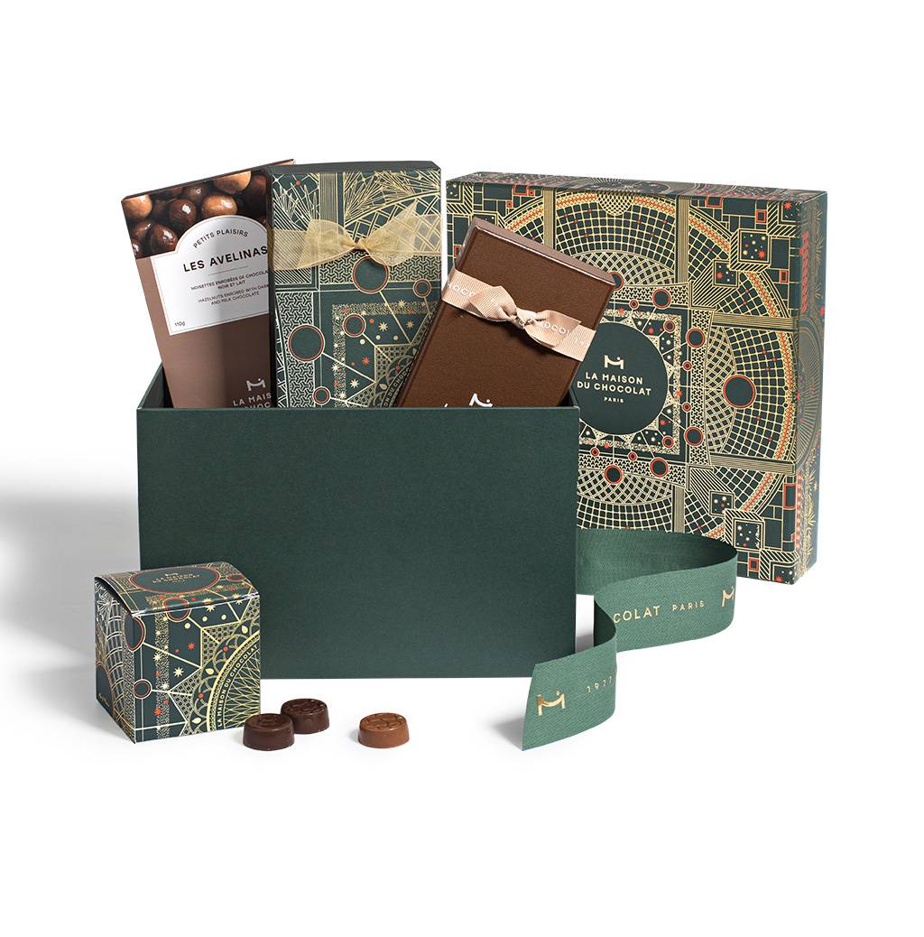 Boîte cadeau Noël VERTIGES