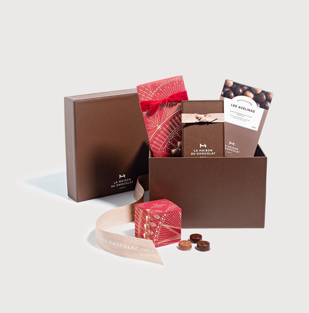Boite Cadeau chocolats de Noël "Concorde" | La Maison du Chocolat