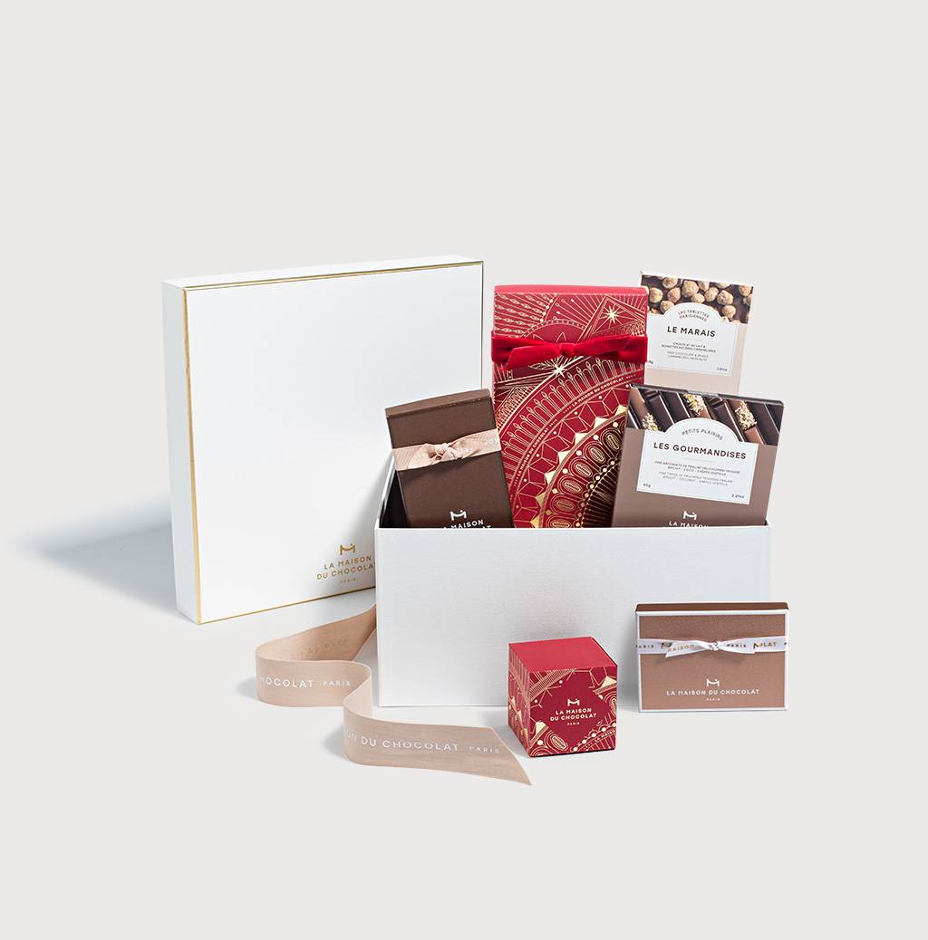 Boite Cadeau chocolats de Noël "Triomphe" | La Maison du Chocolat