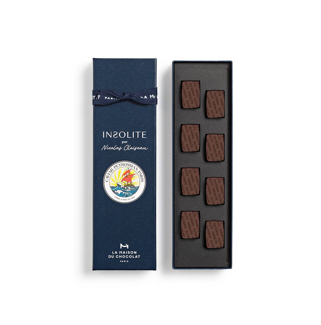 Coffret de chocolats Insolite caviar