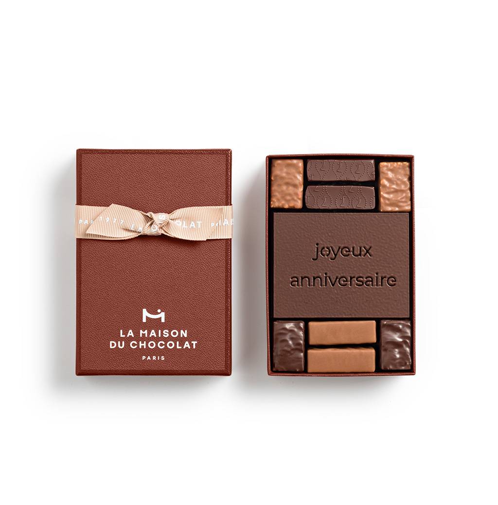 Coffret Joyeux Anniversaire 8 Chocolats