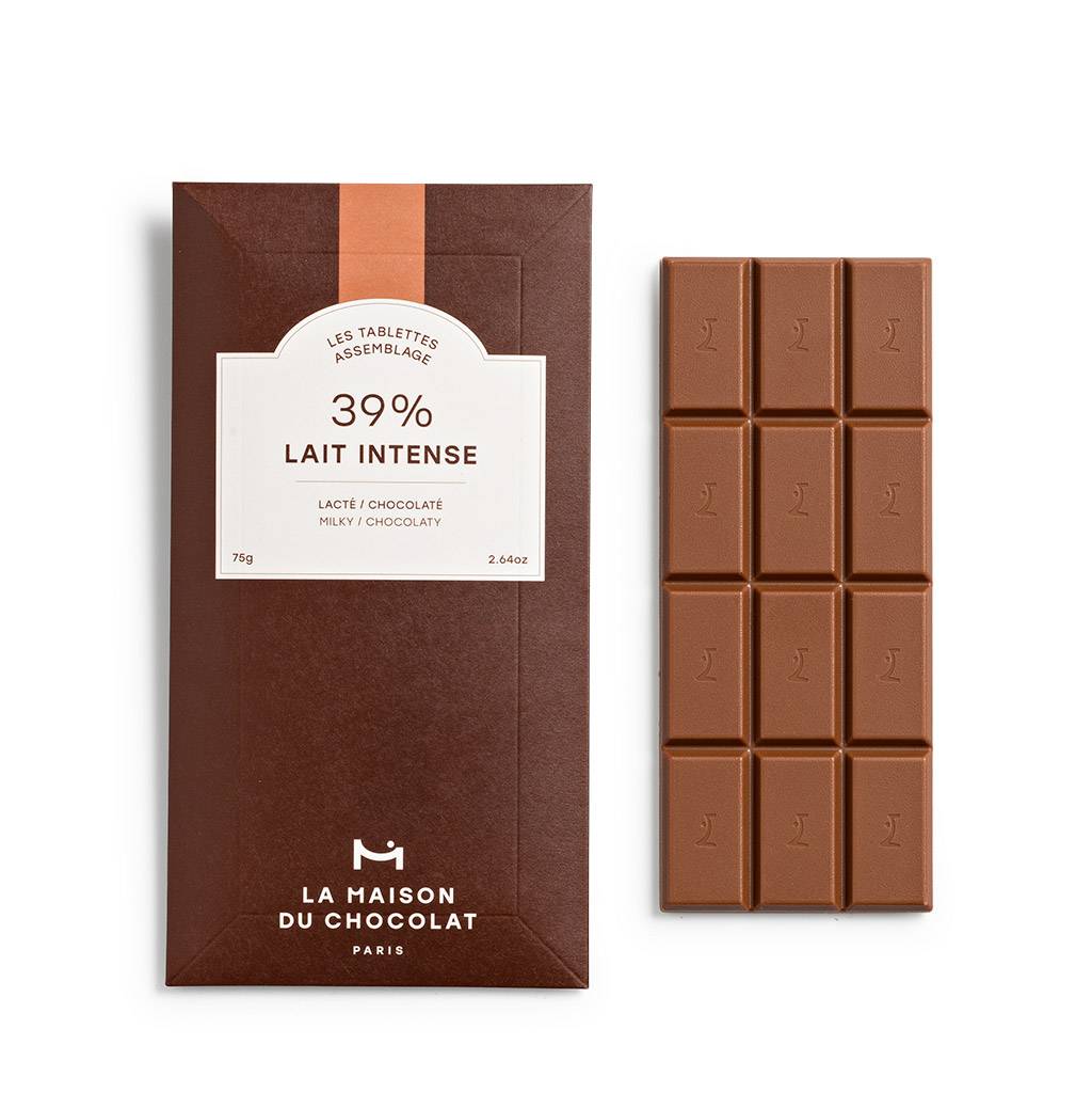  Tablette Chocolat Lait Intense 39%