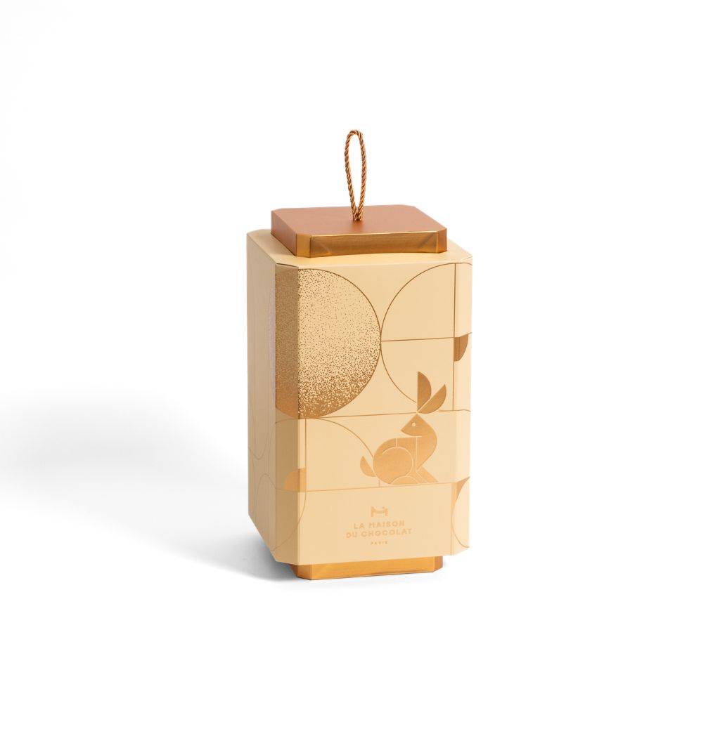 Golden Lantern Mooncake Gift Box
