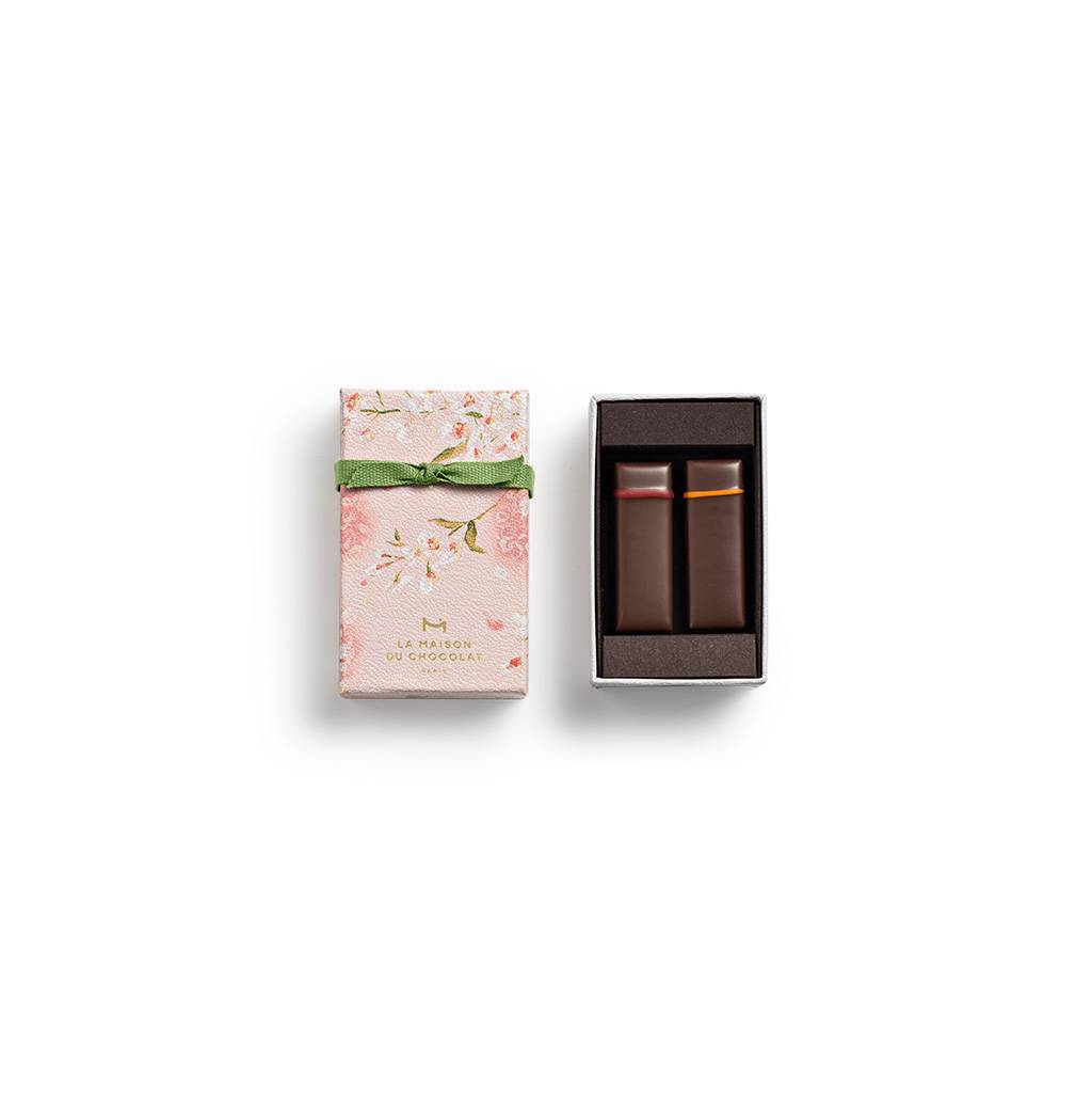Coffret Mini-Maison Printemps 2 chocolats
